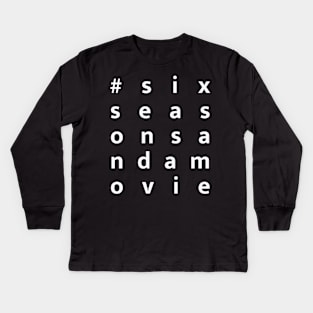 Community · six seasons and a movie Kids Long Sleeve T-Shirt